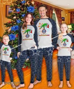 Dallas Cowboys Happy Hallothanksmas Christmas Pajamas Set Family Kid Men Women