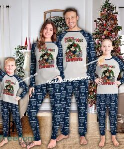Dallas Cowboys Merry Christmas Xmas Pajamas Set Family For Adult