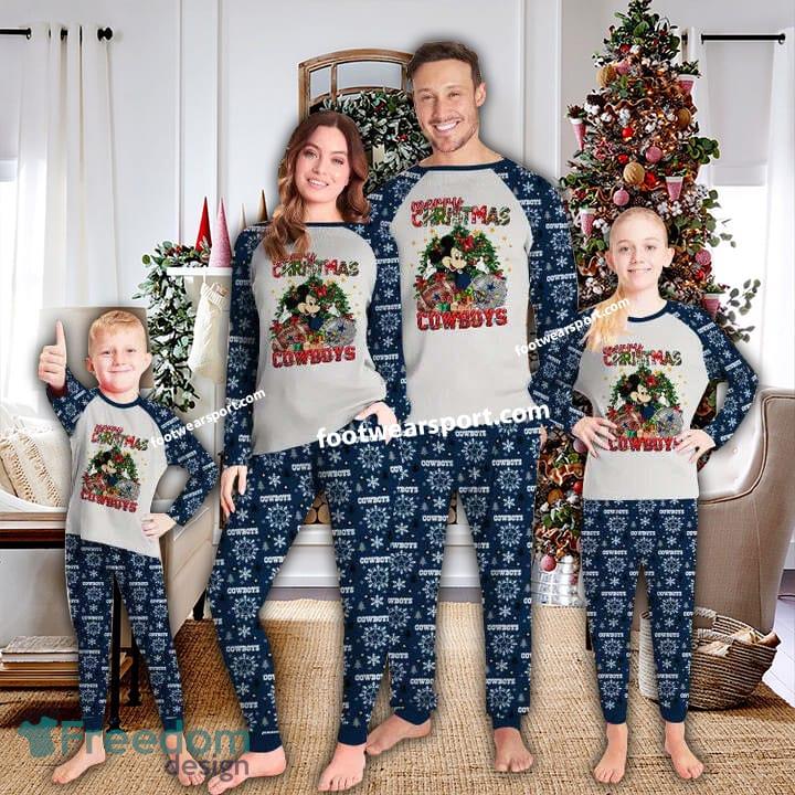 Dallas Cowboys Merry Christmas Xmas Pajamas Set Family For Adult image Dallas Cowboys Merry Christmas Xmas Pajamas Set Family For Adult - Dallas Cowboys Merry Christmas Xmas Pajamas Set Family For Adult