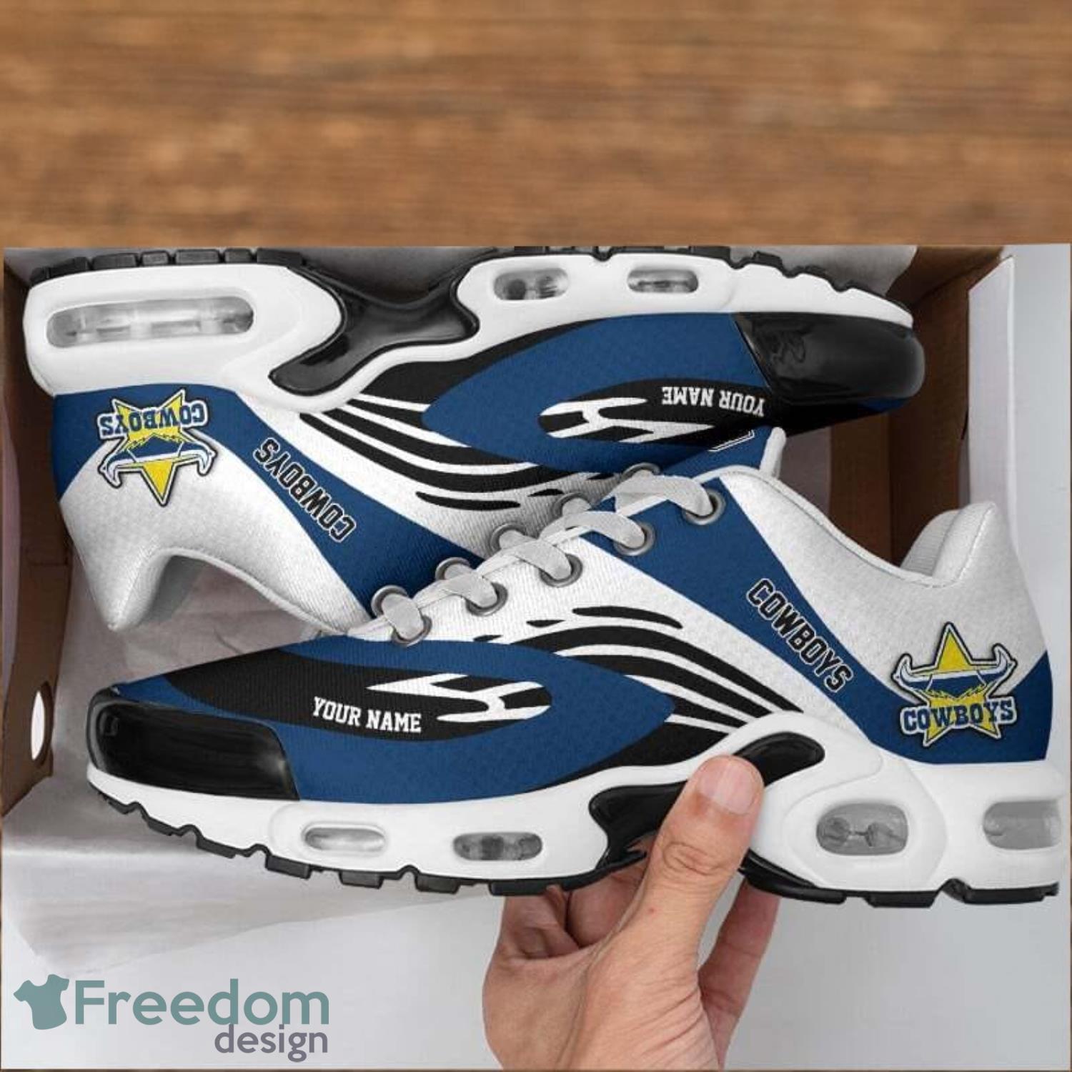 Dallas Cowboys Ultra Air Cushion Sports Shoes Custom Name For Men And Women TN Shoes Sneakers image Dallas Cowboys Ultra Air Cushion Sports Shoes Custom Name For Men And Women TN Shoes Sneakers Product Photo 1