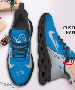 Detroit Lions Custom Name Limited Max Soul Shoes Sneakers For Sports Fans Gift Product Photo 3