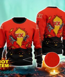 Dos Equis Scary Night Halloween Hand Pull Out Halloween 3D Sweater For Men and Women