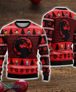 Dragon King Ugly Christmas Sweaters Sub Zero Scorpion Ugly Christmas Sweater Holiday Gift