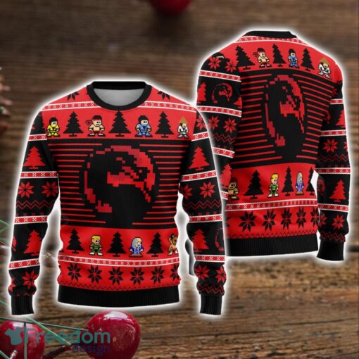 Dragon King Ugly Christmas Sweaters Sub Zero Scorpion Ugly Christmas Sweater Holiday Gift Product Photo 1