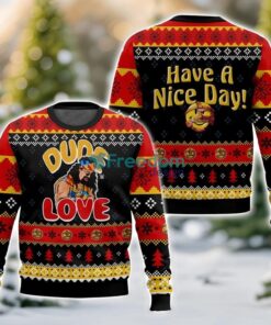 Dude Love Mick Foley 3D Ugly Christmas Sweater Unisex Sweater Christmas Gift