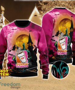 Dunkin Donuts Halloween 3D Sweater Halloween Gift For Men And Women