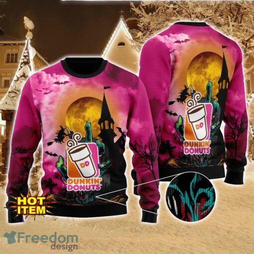 Dunkin Donuts Halloween 3D Sweater Halloween Gift For Men And Women Product Photo 1