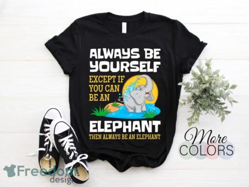 Elephant Cute Funny Elephants Lovers Gift T-shirt Product Photo 1