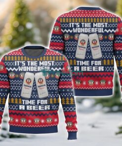 Erdinger It’s the Most Wonderful time for a Beer 3D Ugly Christmas Sweater Unisex Sweater Christmas Gift