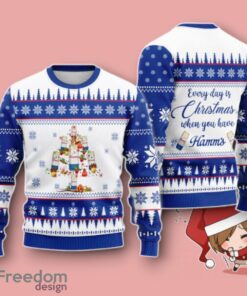 Everyday Is Christmas When Have Hamm’s Beer Ugly Sweater Unique Gift