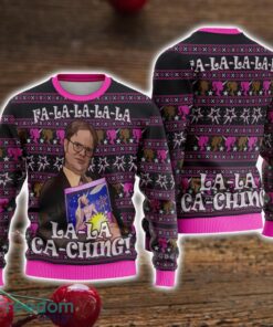 Fa La La La La Ca-Ching Christmas The Office Party Ugly Christmas Sweater Holiday Gift