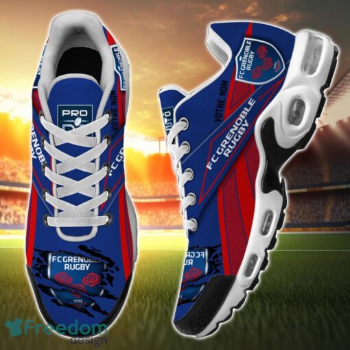 FC Grenoble Rugby Air Cushion Sports Shoes Custom Name Gift TN Shoes Sneakers For Fans Men Women Team Shoes Product Photo 2