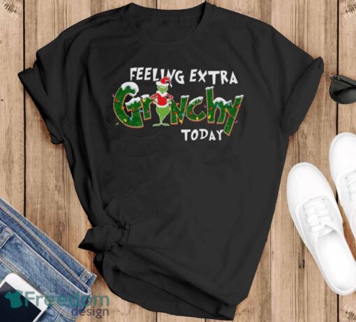 Feeling Extra Grinchy Today Christmas Sweatshirt, Grinch Sweatshirt - Black T-Shirt