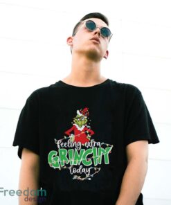 Feeling Extra Grinchy Today Shirt, Funny Christmas Shirt, Grinch Xmas Shirt - G500 Gildan T-Shirt