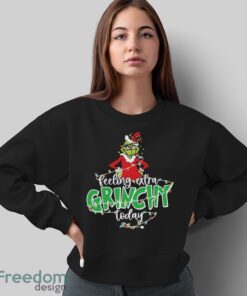 Feeling Extra Grinchy Today Shirt, Funny Christmas Shirt, Grinch Xmas Shirt - Sweatshirt