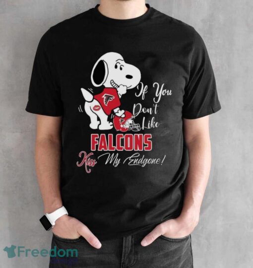 fl Atlanta Falcons Snoopy Dog Kiss My Endgone Shirt Product Photo 2