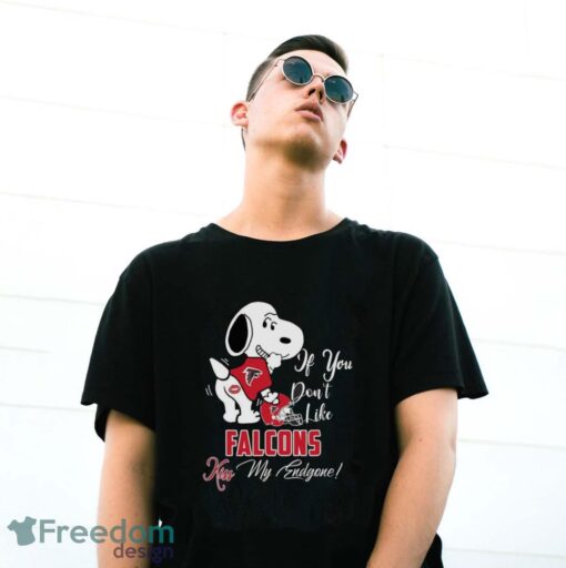 fl Atlanta Falcons Snoopy Dog Kiss My Endgone Shirt Product Photo 3