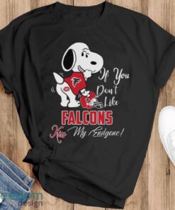 fl Atlanta Falcons Snoopy Dog Kiss My Endgone Shirt