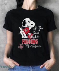 fl Atlanta Falcons Snoopy Dog Kiss My Endgone Shirt Product Photo 4