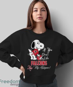 fl Atlanta Falcons Snoopy Dog Kiss My Endgone Shirt Product Photo 5