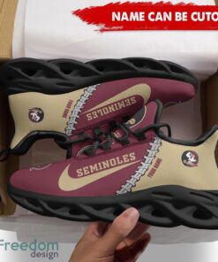 Florida State Seminoles Custom Name Limited Max Soul Shoes Sneakers For Sports Fans Gift Product Photo 2