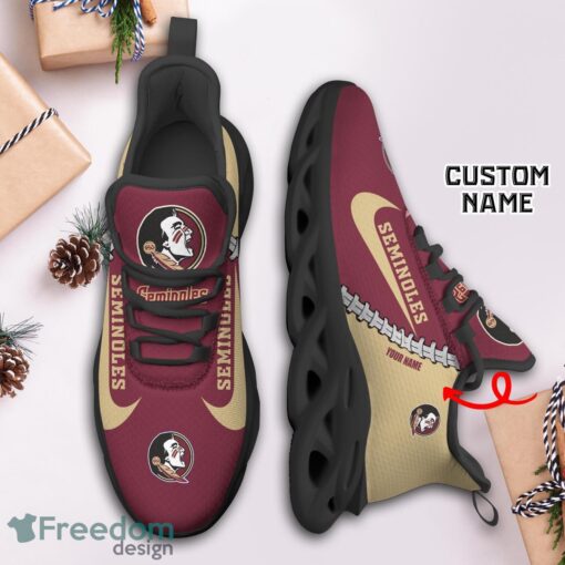 Florida State Seminoles Custom Name Limited Max Soul Shoes Sneakers For Sports Fans Gift Product Photo 3