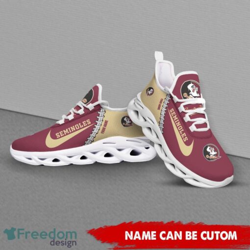 Florida State Seminoles Custom Name Limited Max Soul Shoes Sneakers For Sports Fans Gift Product Photo 4