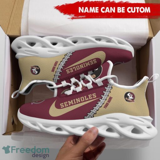 Florida State Seminoles Custom Name Limited Max Soul Shoes Sneakers For Sports Fans Gift Product Photo 5