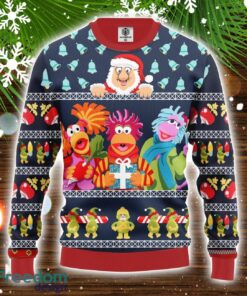 Fraggle Rock Sublimated Adult Ugly Christmas Sweater Amazing Gift Cute Christmas Gift Product Photo 2