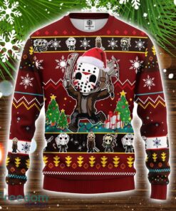 Friday The 13th Jason Voorhees Horror Movies Funny Ugly Christmas Sweater Amazing Gift Cute Christmas Gift Product Photo 2