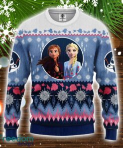 Frozen Elsa Anna Christmas Sweater Amazing Gift Christmas Holiday Gift