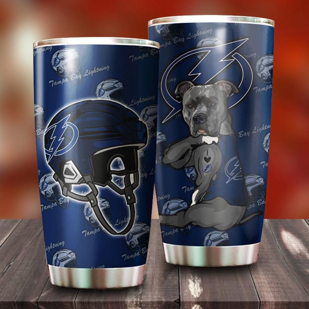 Funny Dog Tampa Bay Lightning NHL Tumbler For Everyone image Funny Dog Tampa Bay Lightning NHL Tumbler For Everyone Product Photo 1