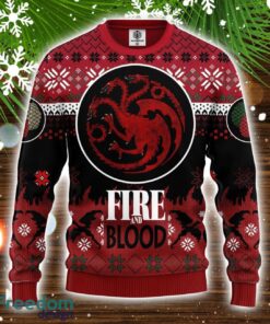 Game Of Thrones Targaryen Ugly Christmas Sweater Amazing Gift Christmas Holiday Gift