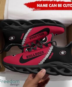 Georgia Bulldogs Custom Name Limited Max Soul Shoes Sneakers For Sports Fans Gift Product Photo 2