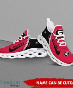 Georgia Bulldogs Custom Name Limited Max Soul Shoes Sneakers For Sports Fans Gift Product Photo 4