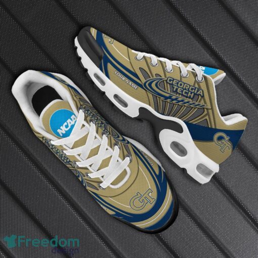 Georgia Tech Yellow Jackets TN Shoes Custom Name Shoes Fans Sneakers Shoes Product Photo 2