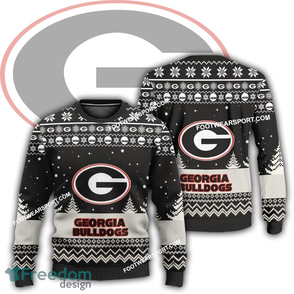 Gift Christmas Georgia Bulldogs Logo Pattern Ugly Sweater AOP Gift For Adult image Gift Christmas Georgia Bulldogs Logo Pattern Ugly Sweater AOP Gift For Adult - Gift Christmas Georgia Bulldogs Logo Pattern Ugly Sweater AOP Gift For Adult
