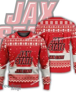 Gift Christmas Jacksonville State Gamecocks Logo Pattern Knitted Sweater For Men Women