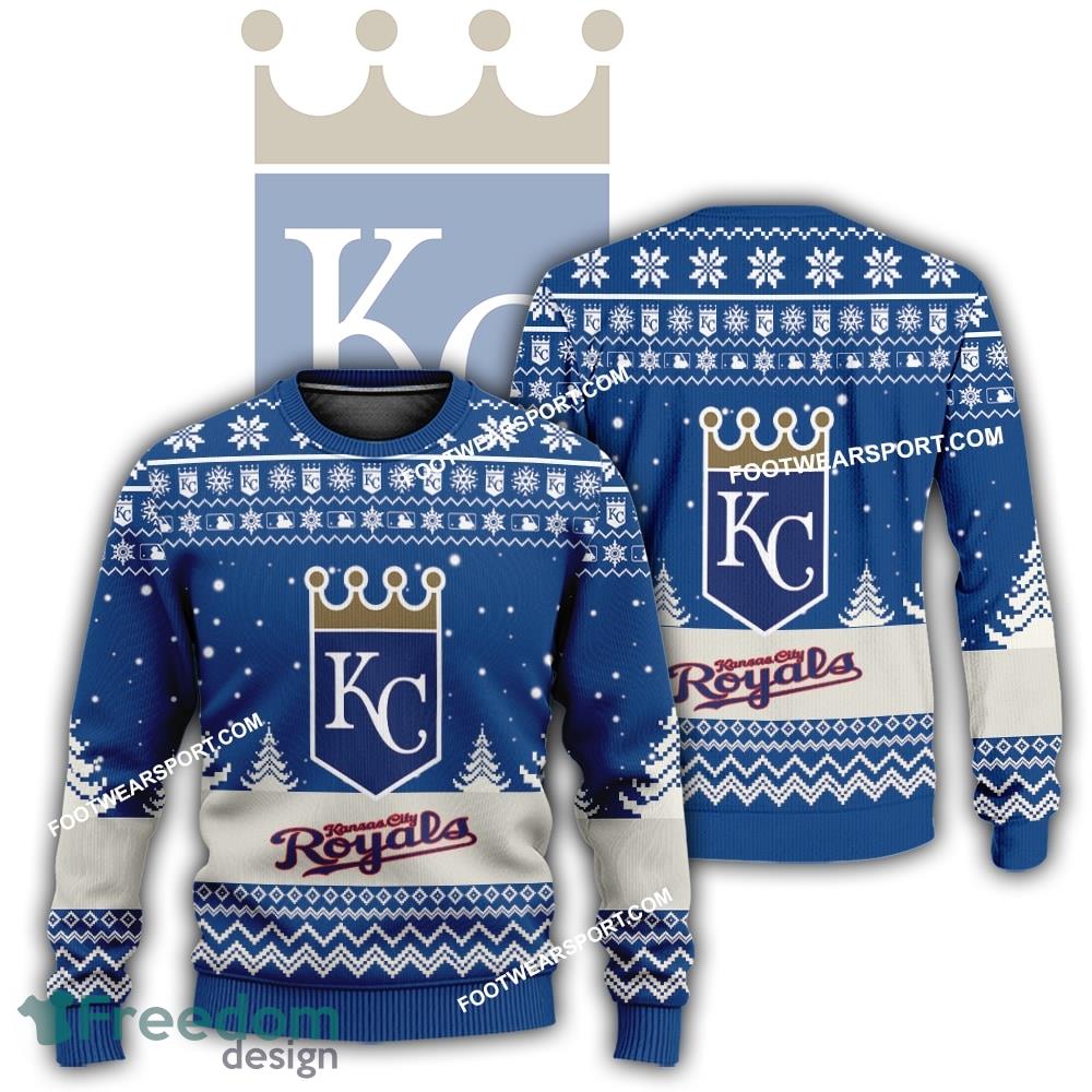 Gift Christmas Kansas City Royals Logo Pattern Ugly Sweater Gift Holidays image Gift Christmas Kansas City Royals Logo Pattern Ugly Sweater Gift Holidays - Gift Christmas Kansas City Royals Logo Pattern Ugly Sweater Gift Holidays