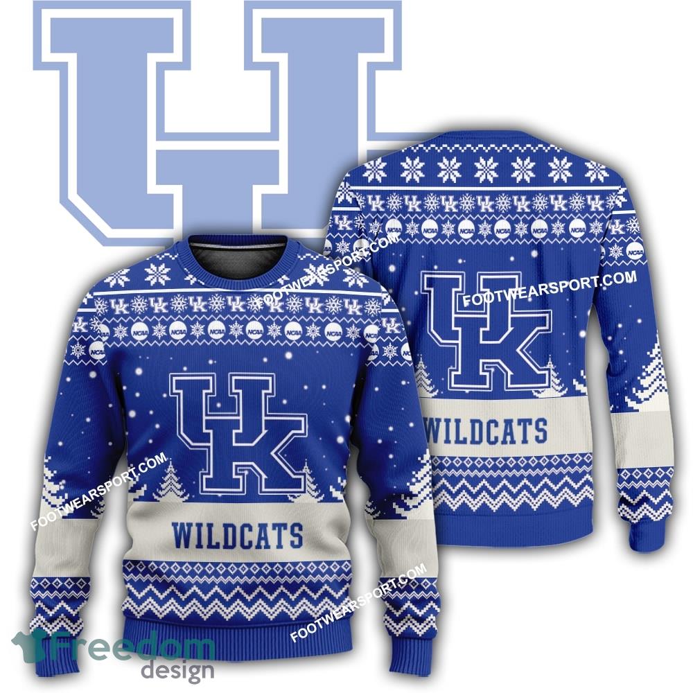 Gift Christmas Kentucky Wildcats Logo Pattern Ugly Sweater Gift For Adult image Gift Christmas Kentucky Wildcats Logo Pattern Ugly Sweater Gift For Adult - Gift Christmas Kentucky Wildcats Logo Pattern Ugly Sweater Gift For Adult