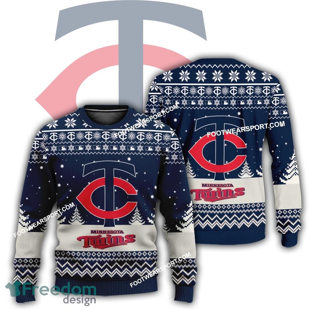 Gift Christmas Minnesota Twins Logo Pattern Ugly Sweater For Men Women image Gift Christmas Minnesota Twins Logo Pattern Ugly Sweater For Men Women - Gift Christmas Minnesota Twins Logo Pattern Ugly Sweater For Men Women