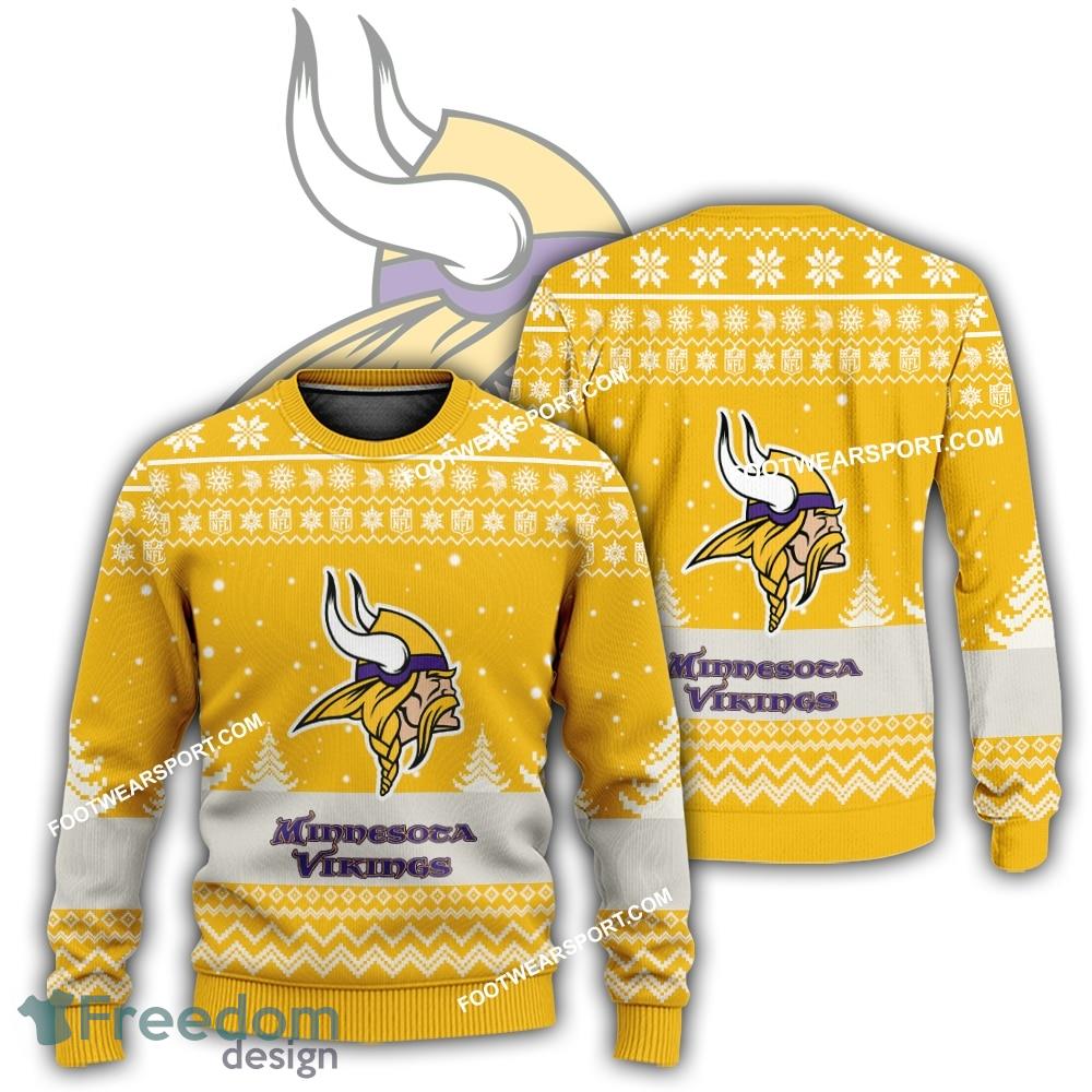 Gift Christmas Minnesota Vikings Logo Pattern Ugly Sweater For Men Women image Gift Christmas Minnesota Vikings Logo Pattern Ugly Sweater For Men Women - Gift Christmas Minnesota Vikings Logo Pattern Ugly Sweater For Men Women