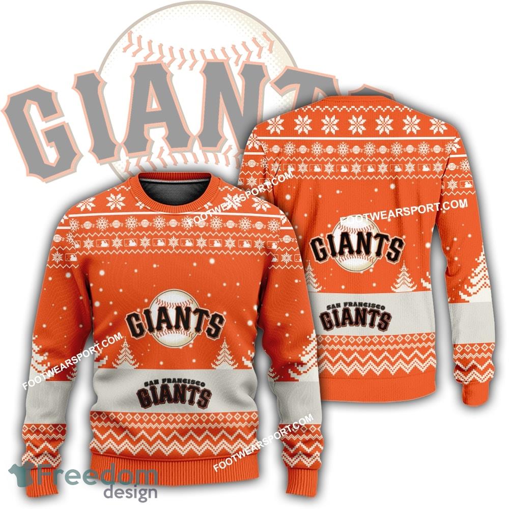 Gift Christmas San Francisco Giants Logo Pattern Ugly Sweater For Men Women image Gift Christmas San Francisco Giants Logo Pattern Ugly Sweater For Men Women - Gift Christmas San Francisco Giants Logo Pattern Ugly Sweater For Men Women
