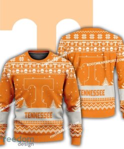 Gift Christmas Tennessee Volunteers Logo Pattern Knitted Sweater For Men Women