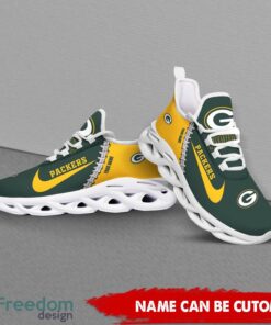 Green Bay Packers Custom Name Limited Max Soul Shoes Sneakers For Sports Fans Gift Product Photo 4