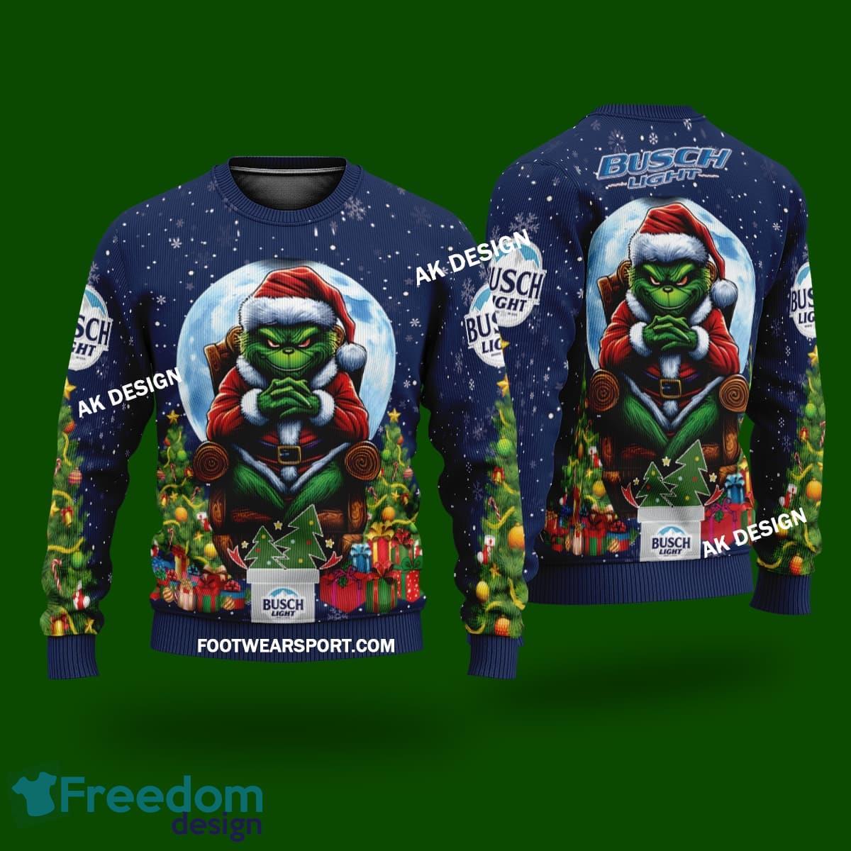grinch-busch-light-beer-logo-3d-hoodie-3d-tshirt-ugly-sweater-gift-for-adult-2.jpg Grinch Busch Light Beer Logo 3D Hoodie, 3D TShirt, Ugly Sweater Gift For Adult - Busch Light Beer King Grinch Christams 3D Sweater Photo 3