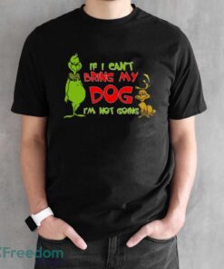 Grinch Christmas Shirt, Christmas Gift For Dog Lovers, Funny Christmas Shirt - Black Unisex T-Shirt