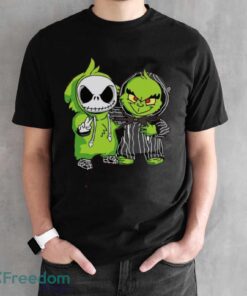 Grinch Christmas Sweatshirt, Xmas Gift Hoodie, Jack Skellington Youth Sweatshirt - Black Unisex T-Shirt