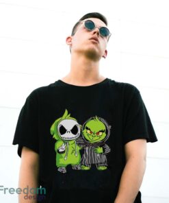 Grinch Christmas Sweatshirt, Xmas Gift Hoodie, Jack Skellington Youth Sweatshirt - G500 Gildan T-Shirt