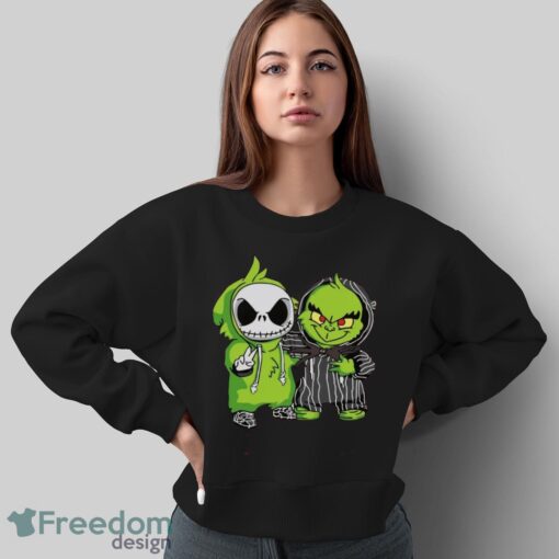 Grinch Christmas Sweatshirt, Xmas Gift Hoodie, Jack Skellington Youth Sweatshirt - Sweatshirt